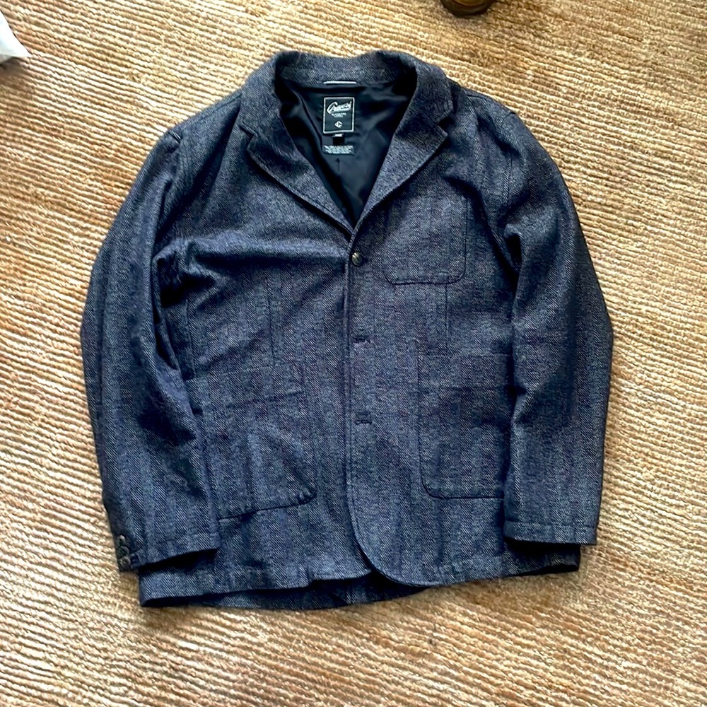 Grayers knit polyester sport coat
